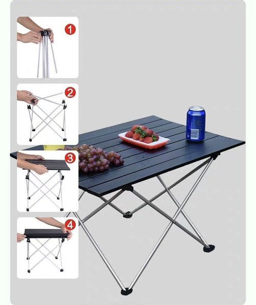 【鋁合金】戶外折疊桌子 超輕鋁合金露營桌  Portable Camping Table Aluminum Alloy Folding Table
