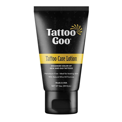 【美國製】Tattoo Goo 紋身護理潤膚膏 敏感皮膚 保濕  (2ozs) Tattoo aftercare Lotion with Healix Gold