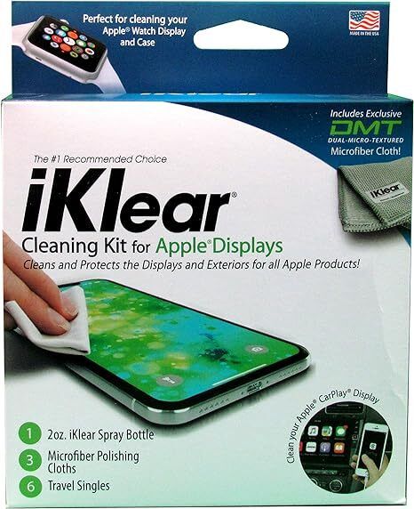 【美國製】iKlear 高級螢幕清潔劑套件 蘋果用品清潔液套裝 The Original Premium iKlear Screen Cleaner Kit For Iphone, Ipad, Imac