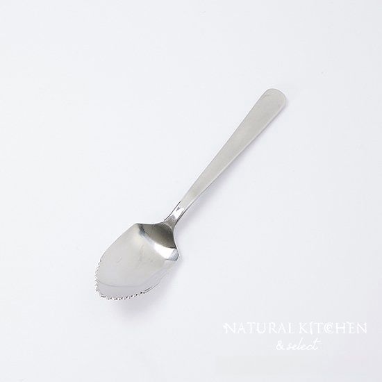 【日本製】日本TSUBAME 不鏽鋼鋸齒狀勺 果皮剝皮勺 【Made in Japan】TSUBAME Stainless steel Peeling spoon
