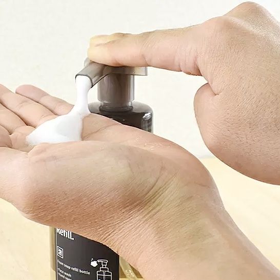 【日本製】400ml 按壓式起泡瓶 【Made in Japan】400ml Foam soap refill bottle