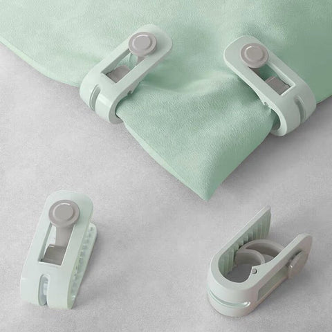 【6個裝】床單被子固定器 無針床單被子被罩固定器 【6pcs】Duvet Cover Clip Bed Sheet Holder Straps Quilt Anti-Movement Clip Bed Cover Holder