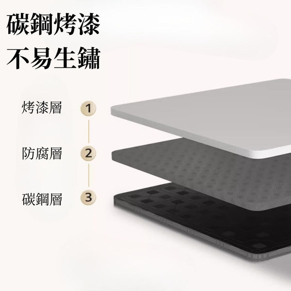 【優質碳鋼】廚房煤氣灶蓋板 黑色置物架 Gas stove cover