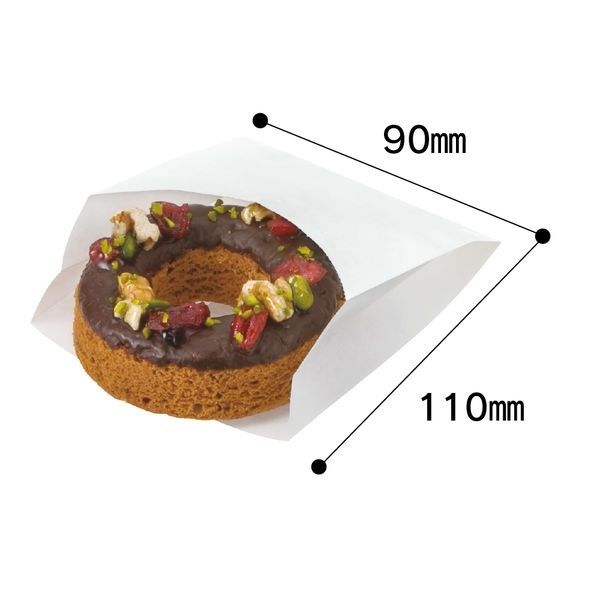 【日本製 | 50枚入】日本耐油食物袋 外賣食品紙袋 【Made in Japan｜50PCS】Greaseproof food Bag