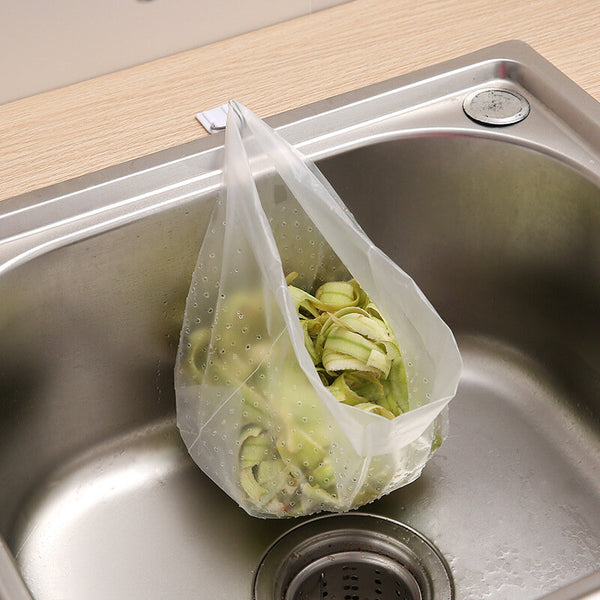 【30隻】廚房瀝水垃圾袋 廚餘瀝水袋 鋅盤濾袋 【30PCS】Kitchen drain garbage bag sink filter bag sink drain strainer food catcher