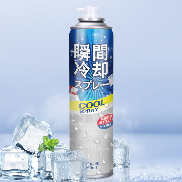 【260ml】夏天降溫噴霧 車內迅速降溫劑 汽車快速降溫噴霧 【260ml】Car cooling spray, Body Cool Down Spray,  Sports Cooling Spray, Mild Cooling Spray, Evaporative Cooling Effect ,Portable Air Conditioning, Beat The Heat