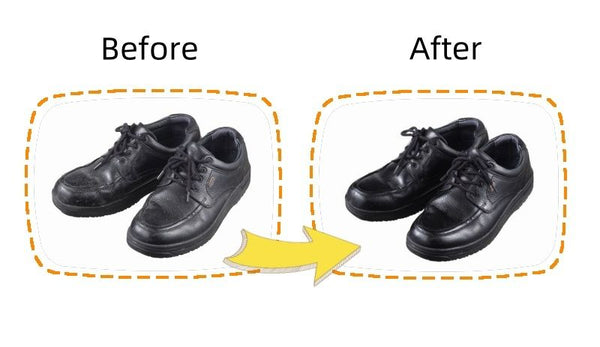 【日本製 | 雙面可用】日本天然植物蠟海綿鞋擦 皮鞋擦 Japanese Sponge Shoe Polisher