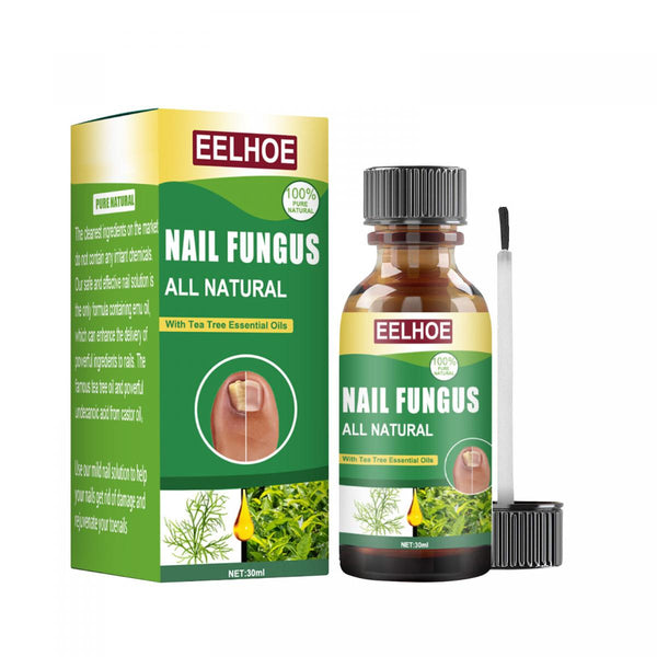 【30ml】EELHOE  茶樹油腳甲護理液 腳甲受傷護理液 EELHOE Nail Repair Solution with Tea Tree Oil for Discolored and Damaged