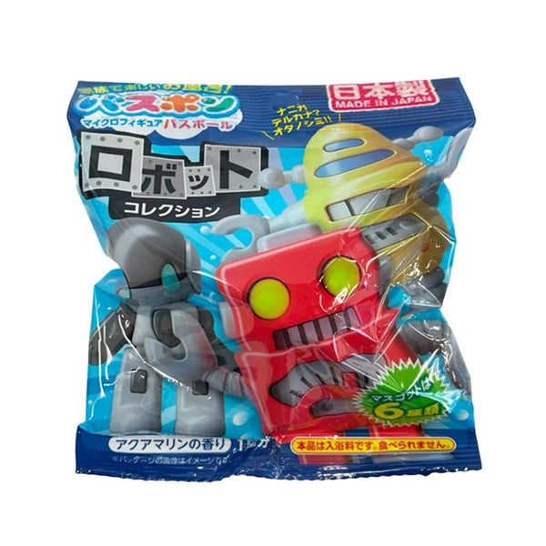 【日本製】日本玩具浴球 兒童浸浴球 機械人/寵物精靈 【Made in Japan】Children's Bath Balls with Surprise Toys