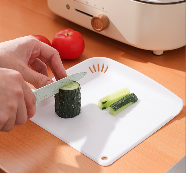 YNI 日式可懸掛瀝水切菜砧板 小菜板 廚房多功能料理板 Japanese Hangable Drainable Chopping Board Kitchen Multifunctional Cooking