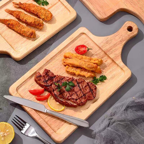 日式木質披薩板 牛排板 麵包板 木托盤 壽司盤 Japanese Wooden Pizza Plate Steak Plate Bread Plate Wooden Tray Sushi Plate