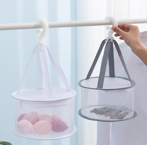 【帶蓋防塵】YNI日式美妝蛋晾曬網 粉撲晾籃 化妝刷晾曬籃 【Dust-proof with cover】Beauty egg drying net powder puff makeup brush drying basket