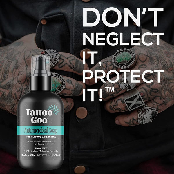 【美國製｜3件套裝】Tattoo Goo 紋身保養保色護理裝 Tattoo Goo tattoo Care Kit tattoos aftercare kit maintain vibrant color set