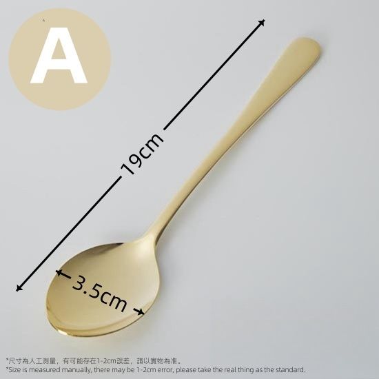 【日本製 | 2件裝】日本TSUBAME不鏽鋼金色匙羹/叉子 【 Made in Japan | 2pcs】 TSUBAME Stainless Steel Gold Spoon/Fork