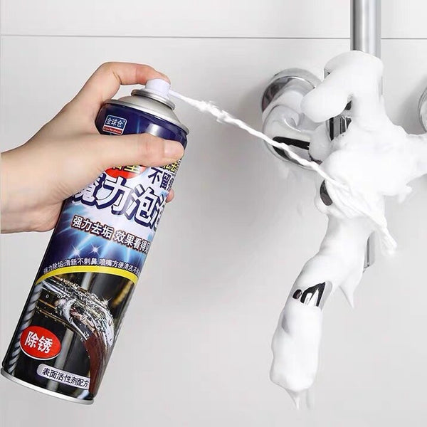 【520ml】浴室泡泡清潔劑 強力去垢去污劑 Bathroom bubble cleaning spray Tile and glass cleaner Strong kitchen stain remover Rust remover