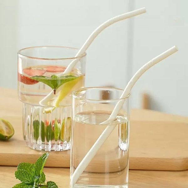 【30支裝】YNI一次性環保紙吸管 可彎曲紙飲筒 【30-Pack】YNI Disposable Eco-Friendly Paper Straws - Flexible