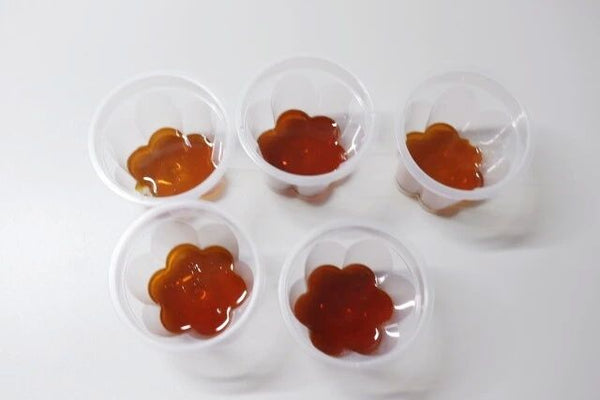 【日本製 | 5個裝】日本帶蓋花形布丁杯 【Made in Japan | Set of 5】 Lidded Floral Pudding Cups