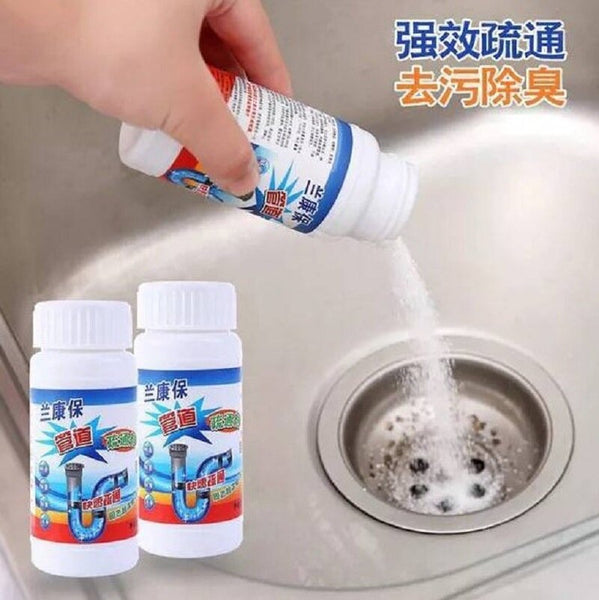 蘭康保 強力管道疏通劑 廚房浴室疏通除臭劑 Drain Clog Remover | Toilet Clog Remover | Dissolve Hair