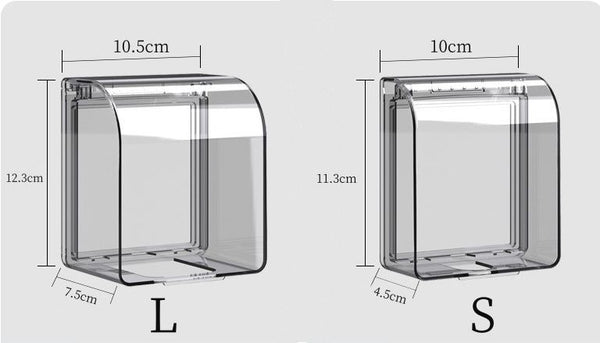 【多規格可選】加高插座防水盒 插座防水罩 BB安全插頭保護罩 Waterproof Socket Cover Safety Plug Protective Cover Adhesive Outlet Cover