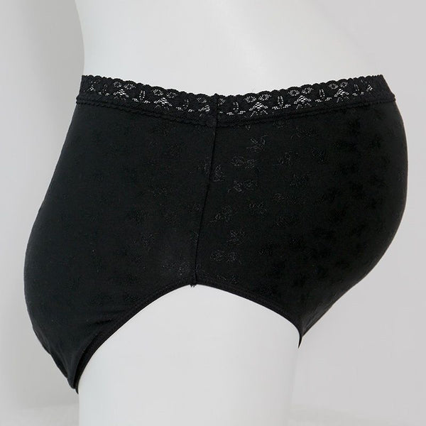 【台灣製 | 2條裝】台灣麗子緹花孕婦內褲 優質大肚內褲 Taiwan Lizi Maternity Panties Pregnancy