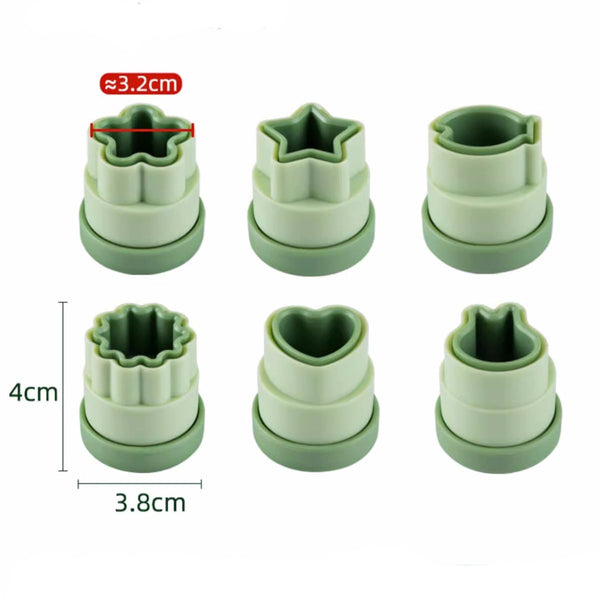 【自動封邊】YNI 日式餅乾壓模 寶寶輔食圖型模具 【Auto-Sealing】YNI Japanese-Style Cookie Press Baby Food Shaped Mold