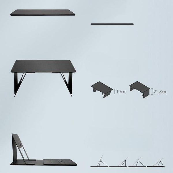 輕便式可折疊懶人枱 摺疊小桌子 床上懶人桌 Foldable laptop desk Laptop Stand for Bed