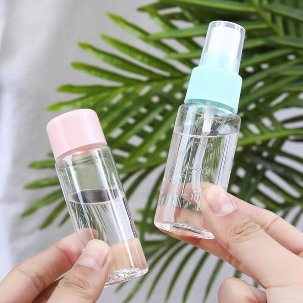 （7件裝）便攜旅行空瓶套裝 化妝品旅行套裝 (7 pcs) Portable Travel Bottle Set Cosmetic Travel Set