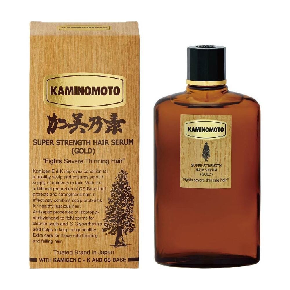 【日本製】KAMINOMOTO 髮之素活髮精華素 促進頭髮生長 KAMINOMOTOsuper strength hair serum (GOLD)