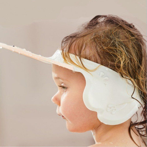 【可調節】 YNI 兒童洗頭帽 寶寶洗頭浴帽 【Adjustable】 YNI Children's Shampoo Cap Baby Bath Cap