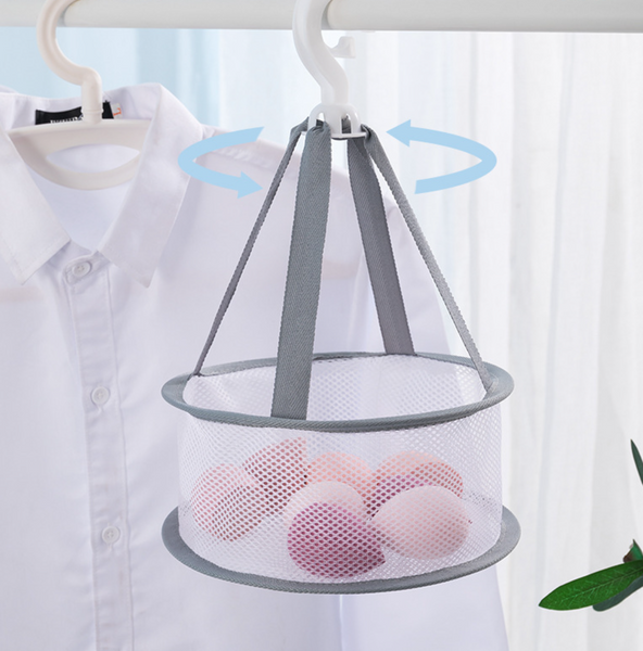 【帶蓋防塵】YNI日式美妝蛋晾曬網 粉撲晾籃 化妝刷晾曬籃 【Dust-proof with cover】Beauty egg drying net powder puff makeup brush drying basket