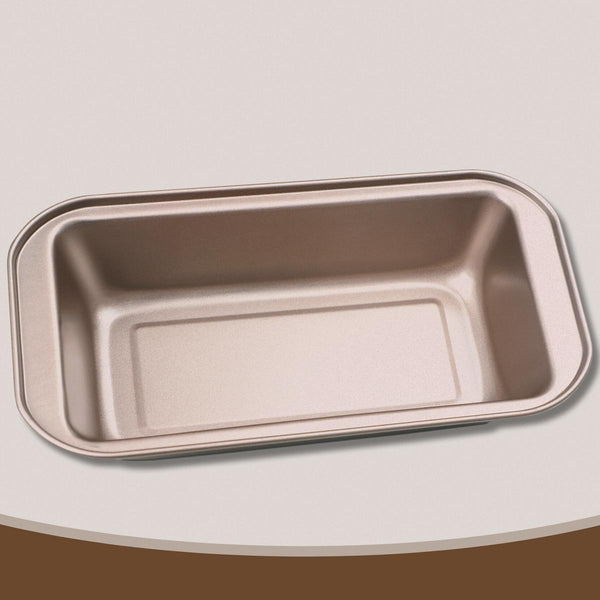 金色長方形碳鋼麵包烤盤 吐司模具 Loaf Pans for Baking Nonstick Carbon Steel