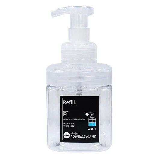 【日本製】400ml 按壓式起泡瓶 【Made in Japan】400ml Foam soap refill bottle