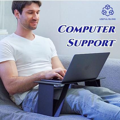 輕便式可折疊懶人枱 摺疊小桌子 床上懶人桌 Foldable laptop desk Laptop Stand for Bed