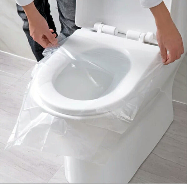 【50片裝】一次性可溶解馬桶墊 水溶馬桶紙 【50pcs】hygienic toilet seat covers Flushable Paper Toilet Seat