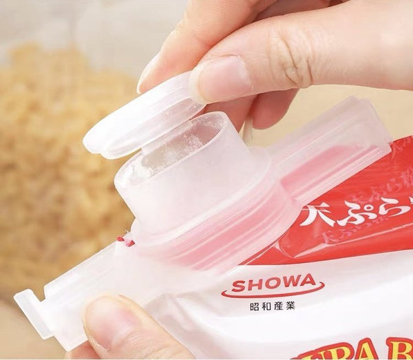 日式有蓋食物夾 食品袋密封夾 食物密封口 Bag Clips ,Bag Sealing Clips ,Seal Pour Food Storage Bag Clips