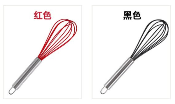 矽膠打蛋器 手動打蛋  烘焙必備 發蛋 攪拌 Silicon Whisks Manual Whisk Blender