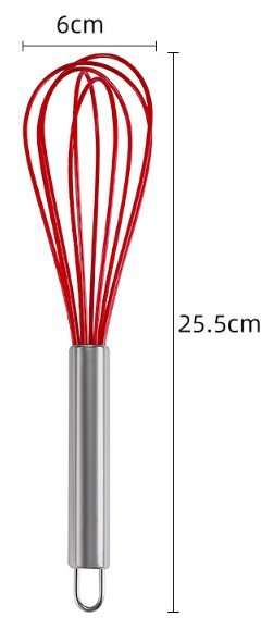 矽膠打蛋器 手動打蛋  烘焙必備 發蛋 攪拌 Silicon Whisks Manual Whisk Blender