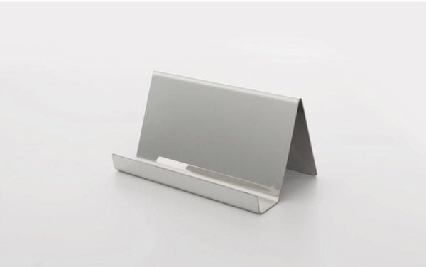 辦公室卡片座 不鏽鋼卡片架 咭片座 咭片架 名片架  Stainless Steel Business Card Holder for Desk Office Business Card Stand Collection Organizer for Name Card, Business Card Display Cellphone Mobile Stand