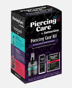 【美國製｜3件套裝】Tattoo Goo 穿孔護理套裝 穿孔保養套裝 釘環洗傷口 Tattoo Goo Piercing Care Kit piercings