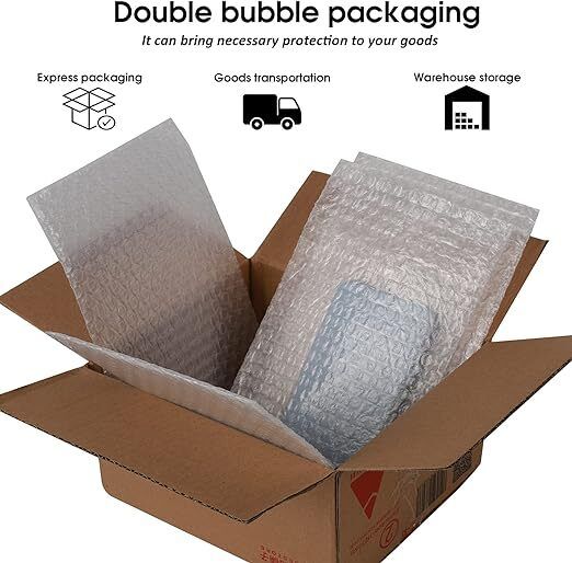 【雙層加厚 | 20個裝】氣泡袋 防震氣泡包裝袋 Double Thickness Air Bubble Bags