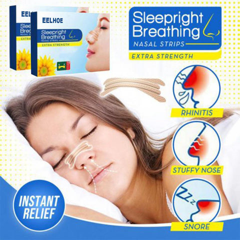 【10pcs】EELHOE 鼻貼 鼻腔擴張貼 EELHOE Nasal Strips, Nasal Congestion Relief due to Colds & Allergies