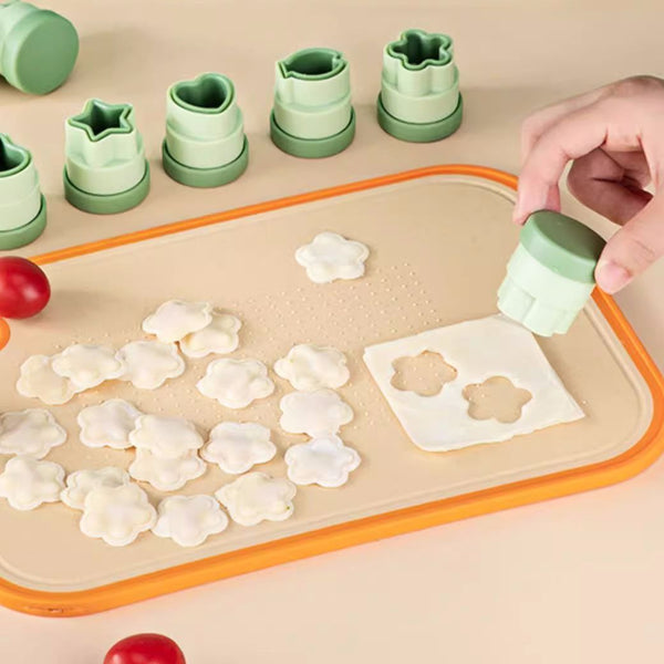 【自動封邊】YNI 日式餅乾壓模 寶寶輔食圖型模具 【Auto-Sealing】YNI Japanese-Style Cookie Press Baby Food Shaped Mold