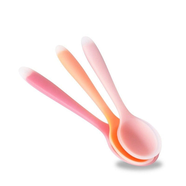 【兒童安全】YNI 矽膠安全軟匙羹 湯匙 【Child Safety】YNI Silicone Safety Soft Spoon