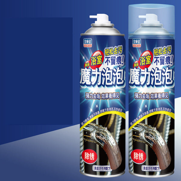 【520ml】浴室泡泡清潔劑 強力去垢去污劑 Bathroom bubble cleaning spray Tile and glass cleaner Strong kitchen stain remover Rust remover