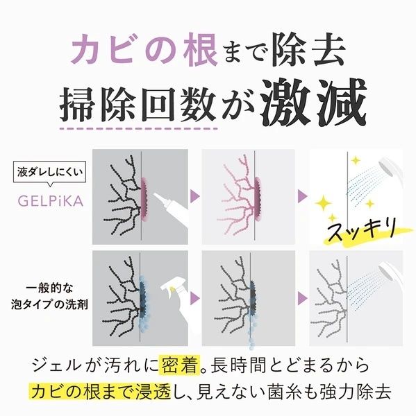 【日本製】日本Pika多功能家居除霉啫喱 除菌去黴菌清潔劑 Pika Multi-functional mold cleaning gel