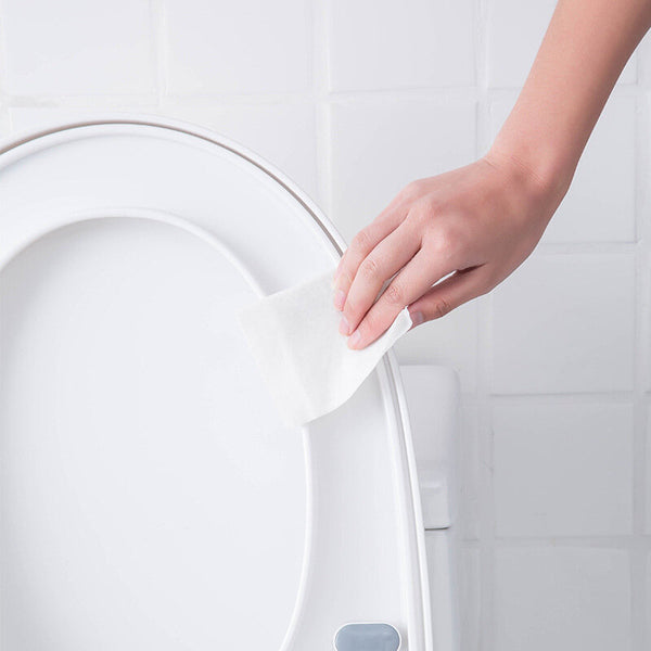 日本馬桶清潔濕紙巾 潔廁濕巾 一次性可沖走 Japan Toilet Bowl Cleaning Wipes Disposable Flushable Wipes
