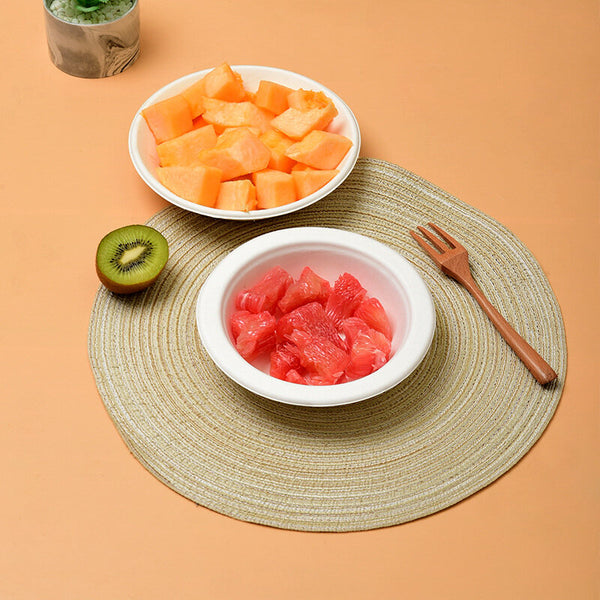 【可降解＆微波】一次性甘蔗漿紙碗 可降解紙漿即棄碗【20PCS】Disposable Paper Bowls Salad Bowls Party tableware BBQ bowls