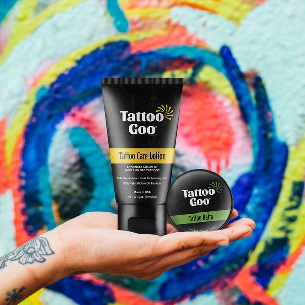 【美國製｜3件套裝】Tattoo Goo 紋身保養保色護理裝 Tattoo Goo tattoo Care Kit tattoos aftercare kit maintain vibrant color set