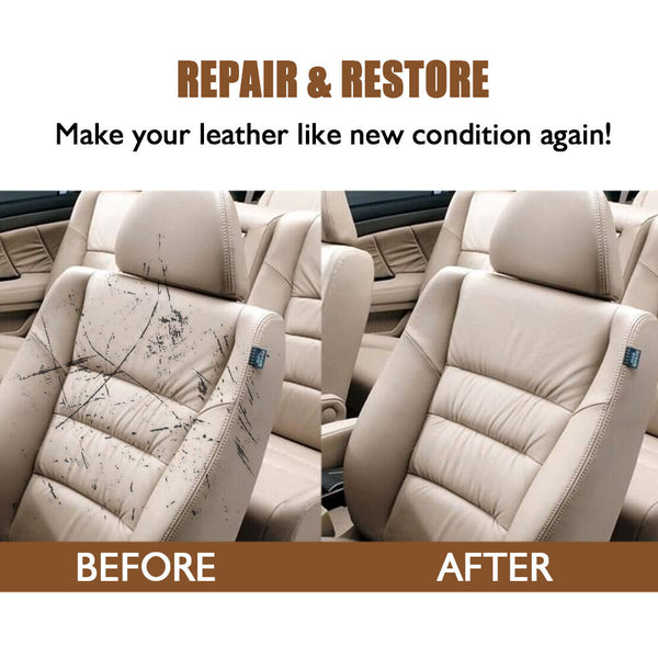 EELOHE 皮革補色膏 皮革修復膏 皮革修護霜 家用皮具修復 EELOHE Leather Repair , Leather Repair for Couch Leather - Leather Restorer -Restoration Cream Scratch Repair Leather Dye