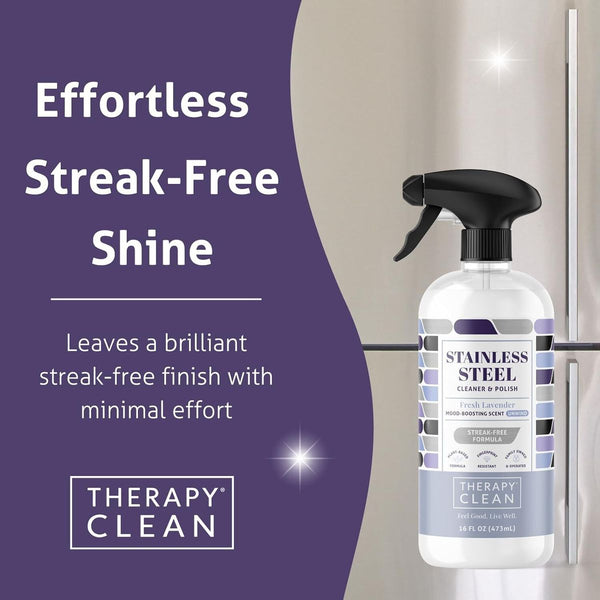 【美國製】Therapy Clean 不銹鋼清潔劑 不銹鋼拋光劑 Therapy Clean Stainless Steel Cleaner Polisher All Purpose Cleaner